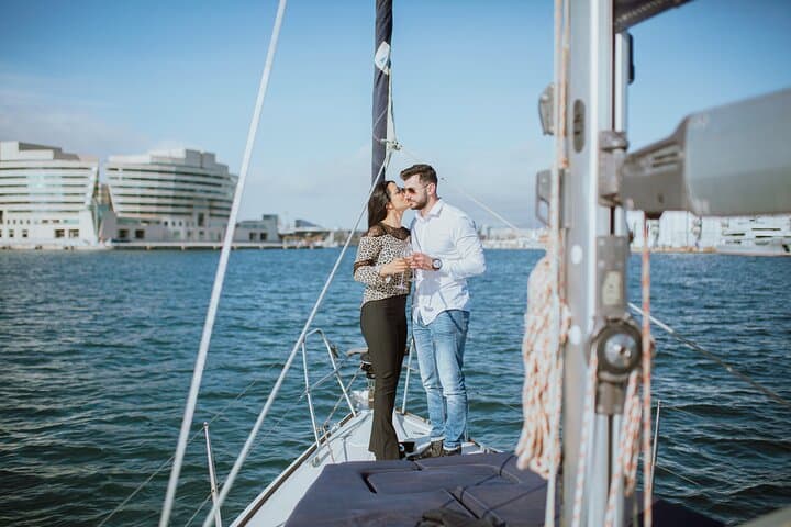 Private Barcelona Sailing: Coastline Cruise with Cava and Swim Stops photo 4