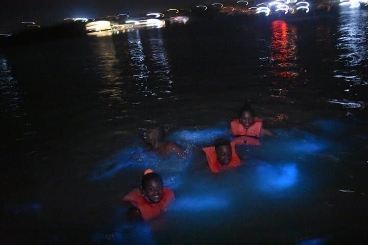 Night Boat to Jamaica's Luminous Lagoon: Glistening Waters Experience