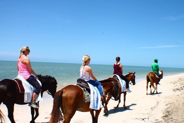 Montego Bay Combo: Horseback Beach Ride, Bamboo Rafting & Limestone Massage photo 6