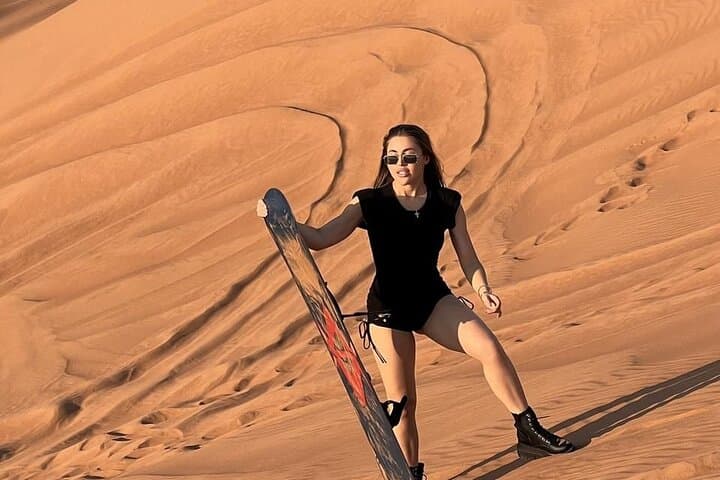 Red Dune Jeep Safari Dubai: Sunset Dune Bashing, Camel Ride & BBQ Experience photo 2
