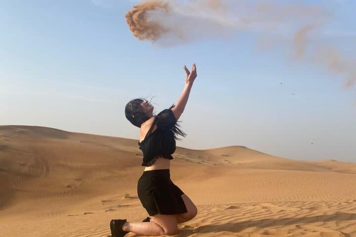 Red Dune Jeep Safari Dubai: Sunset Dune Bashing, Camel Ride & BBQ Experience photo 4