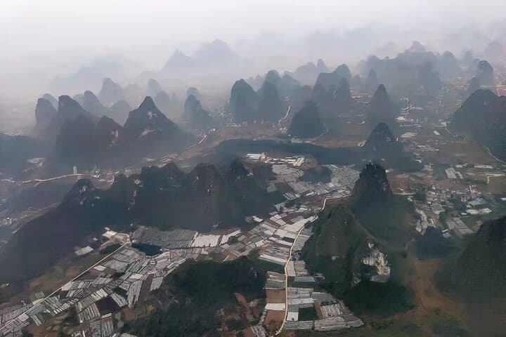 Sunrise Hot Air Balloon Over Yangshuo Karst Peaks — Half-Day Private Flight photo 4