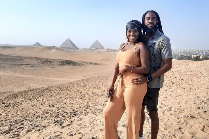 Giza Pyramids, Sphinx & Valley Temple with Nile Dinner Cruise — Private Day Tour from Cairo photo 3