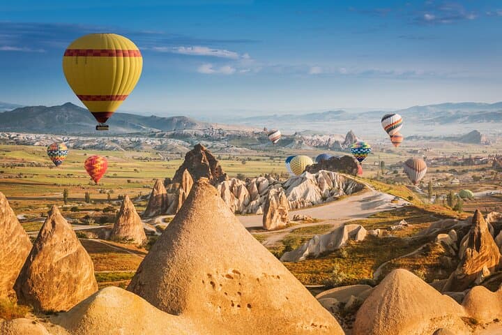 Private Hot-Air Balloon Flight Over Cappadocia at Sunrise