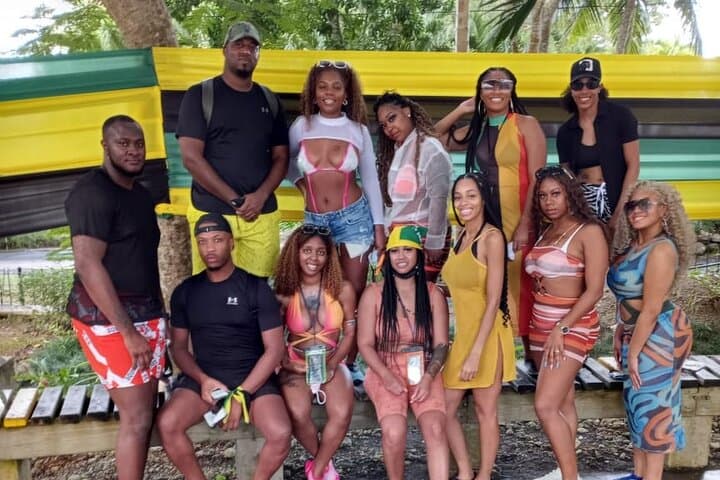 Martha Brae Rafting, Dunns River Falls & Luminous Lagoon: Private Full-Day Combo from Montego Bay photo 3