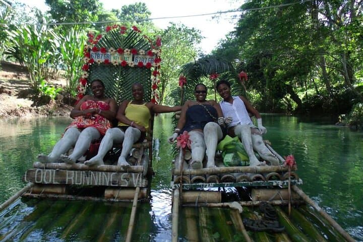 Bamboo Rafting and Limestone Foot Massage on Jamaica’s Lethe River