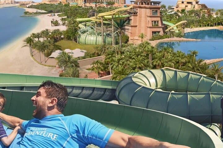 Aquaventure & Lost Chambers: Dubai's Ultimate Waterpark and Aquarium Day Pass photo 4