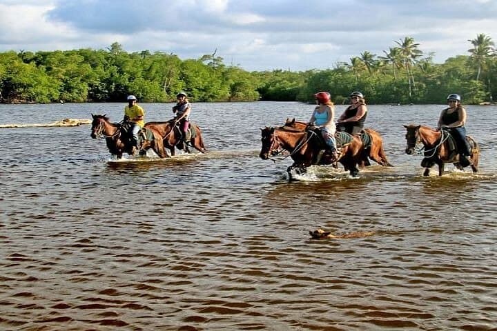 Horseback Riding to Maimon River from Punta Cana — Beach, River & Ranch Ride
