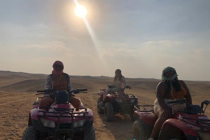 Private ATV Quad-Bike Tour Around the Giza Pyramids — Half-Day Guided Adventure photo 3