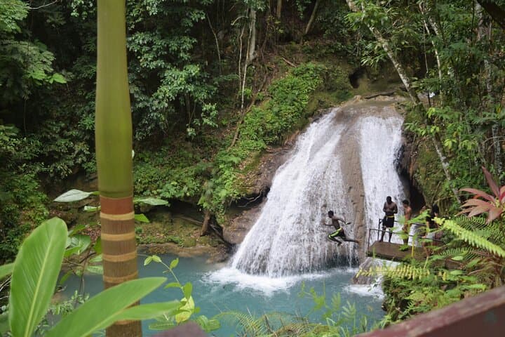 Blue Hole Ocho Rios Waterfalls: Swim, Cliff-Jump & Explore Hidden Caves photo 4