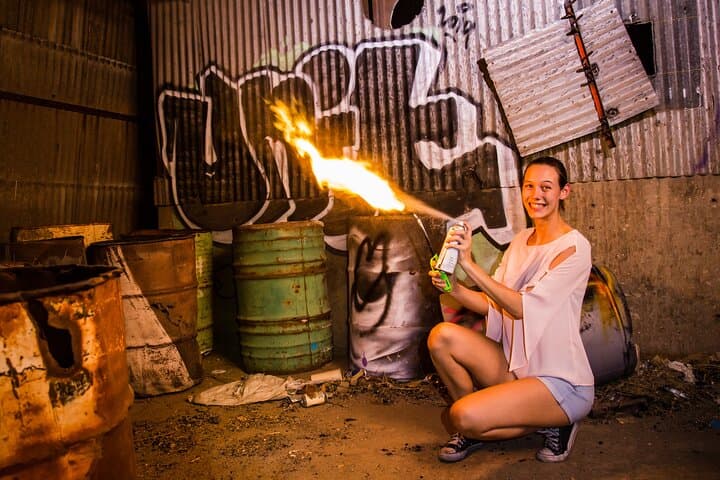 Spray-Paint Night at an Abandoned Gold Refinery Near Las Vegas photo 4