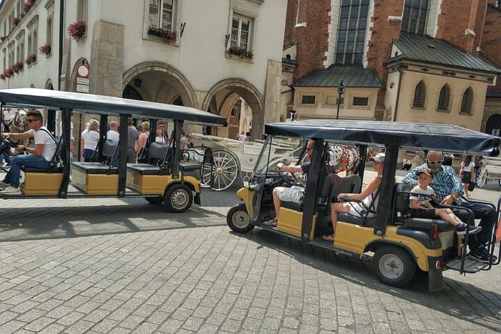 Glide Through Kraków's Old Town: Electric Golf Cart Sightseeing Tour photo 4