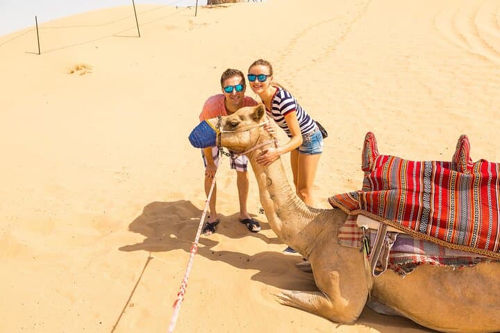 Private Evening Desert Safari in Dubai: Dune Bashing, Sandboarding & BBQ Under the Stars photo 3