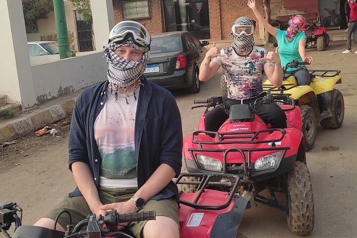 ATV Quad Biking at the Giza Pyramids — 1-Hour Desert Ride with Sunset Option photo 1