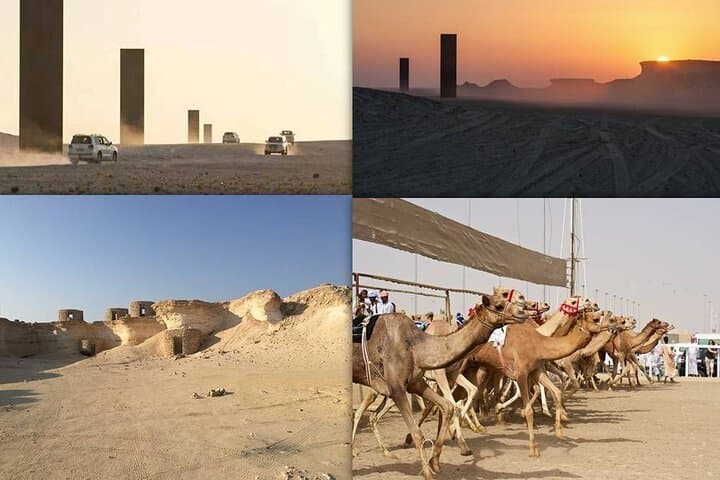 West Coast and Camel Race Track Day Tour — Zekreet & Al-Sahaniya from Doha photo 1