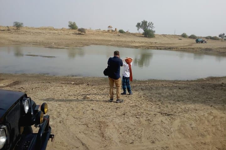 Jaisalmer Sunset Desert Safari: Camel Ride & Bonfire Dinner on the Dunes photo 3