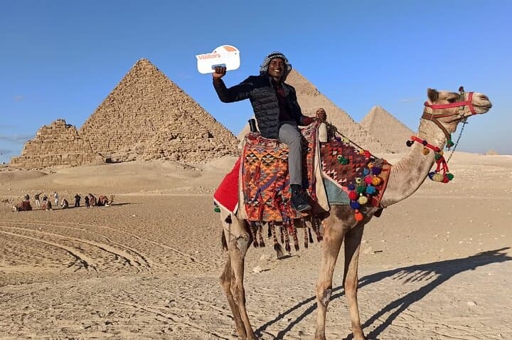 Camel Ride Around the Great Pyramids: Half-Day Private Tour in Giza photo 6