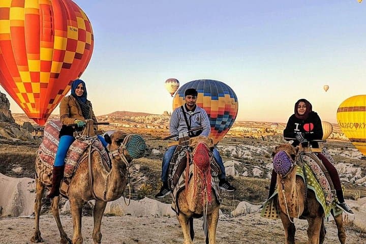 Camel Safari in Cappadocia: Sunrise to Sunset Camel Rides through Red & Rose Valleys photo 1