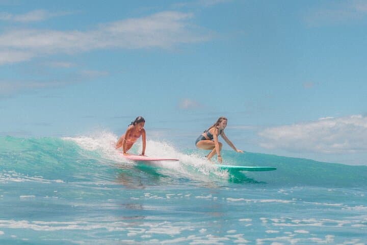 Semi-Private Surfing Lesson at Kaimana Beach — 2-Hour Oahu Surf Class photo 3