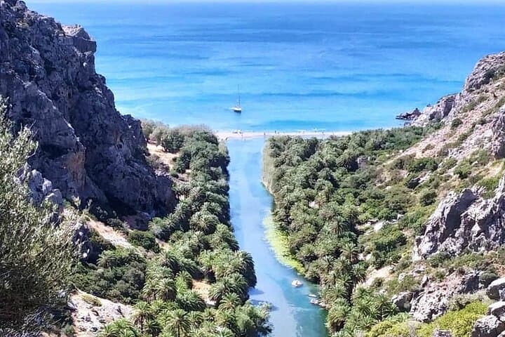 River Trekking Kourtaliotiko Gorge — Preveli Palm Beach Adventure photo 3