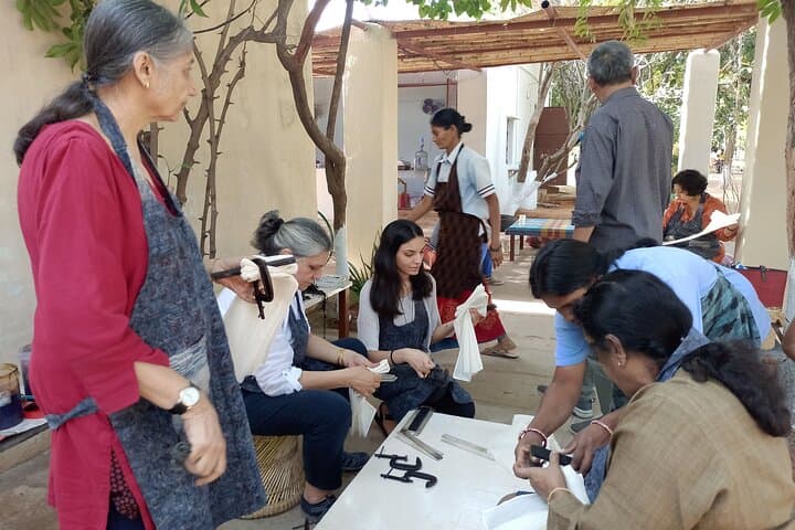 Creative Bee Natural Dye Farm Day Tour — Textile Workshop Near Hyderabad photo 3