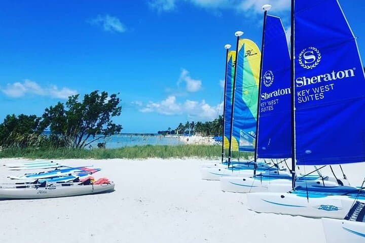 Key West Ultimate Beach Pass with Parasailing at Smathers Beach