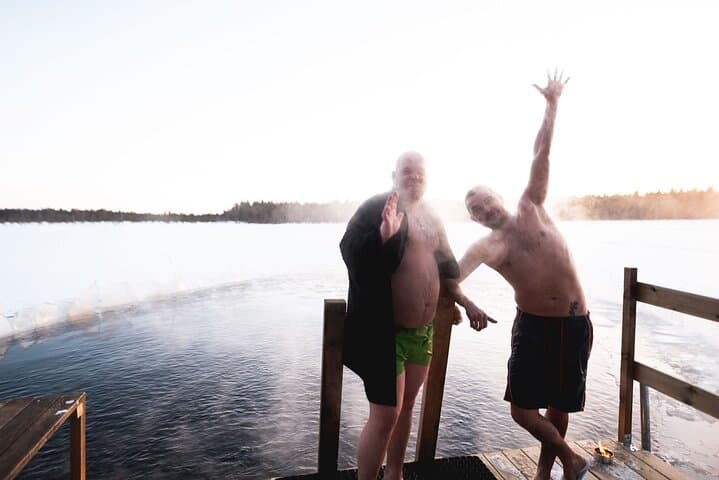 Lappish Sauna & Arctic Lake Dinner Near Rovaniemi: Traditional Evening Experience photo 4