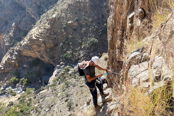 Jebel Shams Via Ferrata & Balcony Walk — Full-Day Cliffs, Canyon Views & Omani Village photo 3