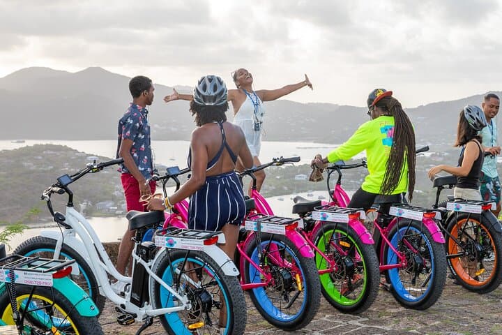 E-Bike Tour of Antigua's Forts and Beaches: Historic Harbors & Sandy Bays photo 2