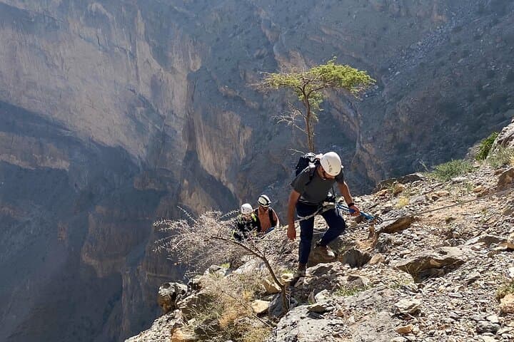 Jabal Shams Via Ferrata and Balcony Walk: Half-Day to the Hidden Lake photo 2
