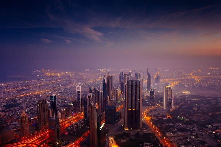 Private Dubai Night City Tour with Dhow Dinner — Marina, Burj Khalifa & Palm photo 3