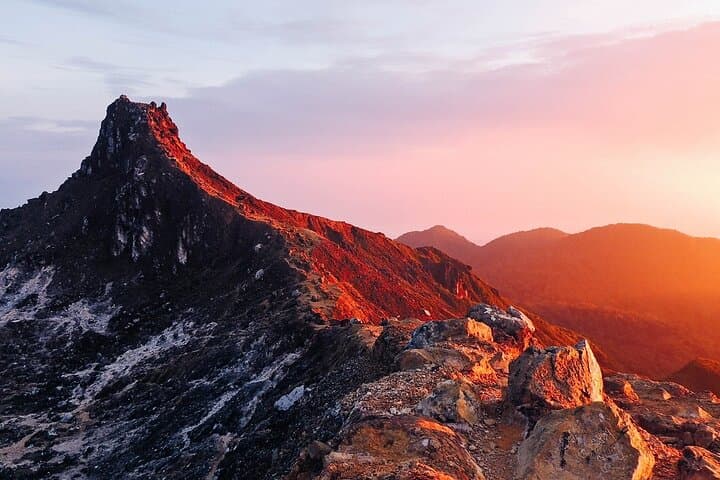 Sunrise Hike Mount Sibayak From Medan: Volcano Crater, Hot Springs & Waterfall photo 4