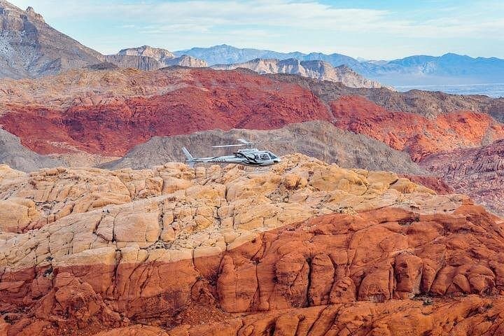 Helicopter Tour Over Red Rock Canyon — 30-Min Aerial Flight from Las Vegas photo 2