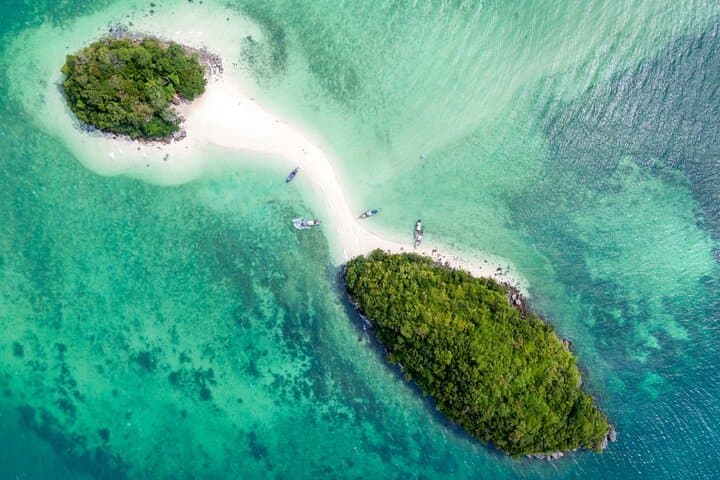Krabi 4 Islands Speedboat Tour: Snorkel Poda, Walk Thale Waek & Visit Phra Nang photo 3