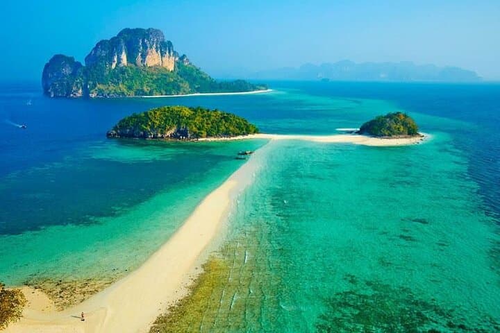 Krabi 4 Islands Speedboat Tour: Snorkel Poda, Walk Thale Waek & Visit Phra Nang photo 4
