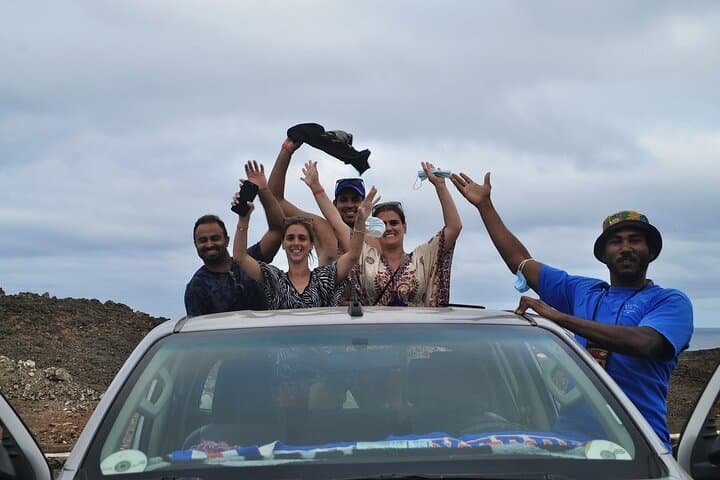 Full-Day Sal Island Road Tour — Blue Eye, Salt Crater & Shark Bay Experience