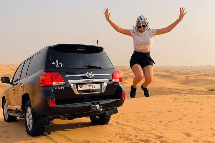 Dubai Red Dunes Desert Safari: 4x4 Dune Bashing, Camel Ride & Sandboarding