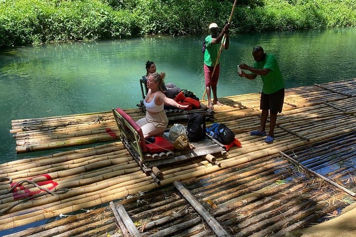 Martha Brae Bamboo Rafting from Montego Bay: Calm River Ride & Local Culture