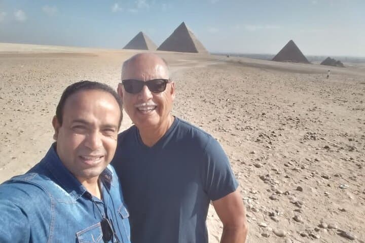 Sunset Camel Ride at the Giza Pyramids: Sahara Dusk Experience photo 3