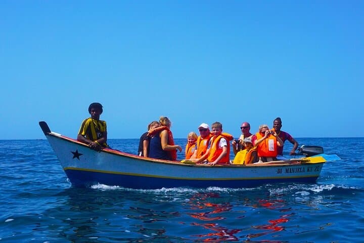 Tarrafal Beach Boat Trip: Lighthouse Snorkel & Beach BBQ on Santiago, Cape Verde
