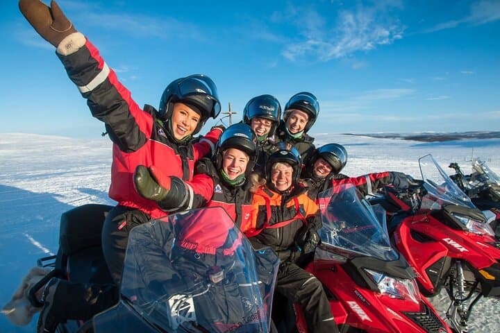 Explore Finnmarksvidda: A 4-Hour Snowmobile Journey Across Arctic Norway photo 5