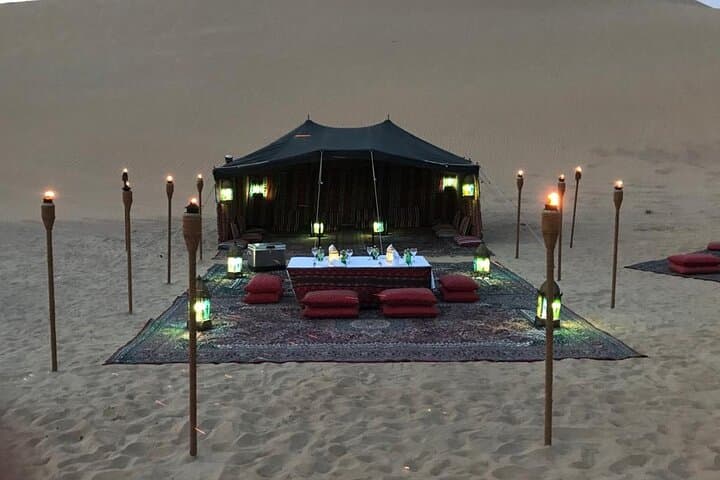 Sunset Falconry & Private Al Lahbab Desert Safari — 4x4 Red Dunes, Camel Ride & BBQ photo 3