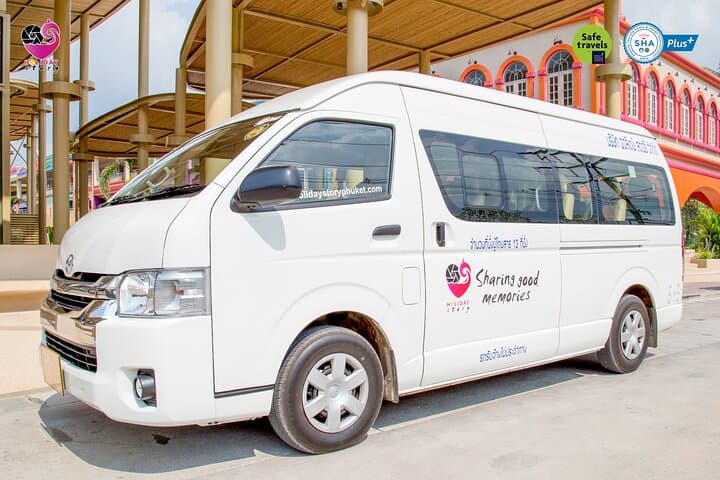 Phuket Airport Van Transfer to Phuket Town — Private SHA Plus Van Service photo 2