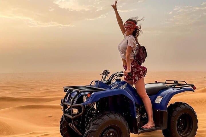 Dubai Red Dunes Safari: Quad Biking, Dune Bashing & Premium Desert Camp Experience