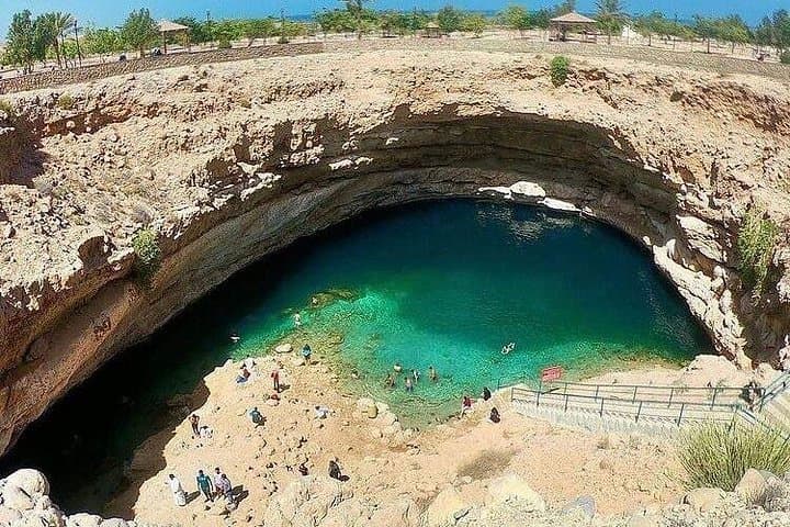 Private Full-Day Wadi Shab & Bimmah Sinkhole Tour from Muscat photo 6