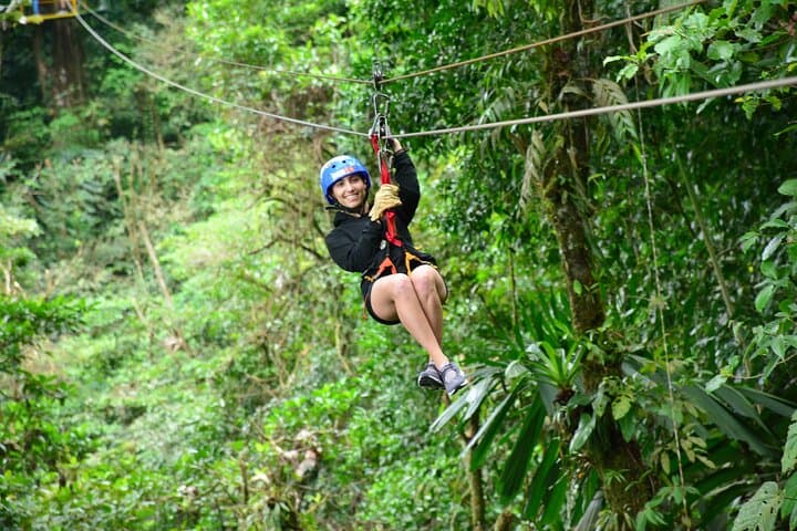 Arenal Canopy, Tarzán Swing & Balsa River Rafting Combo