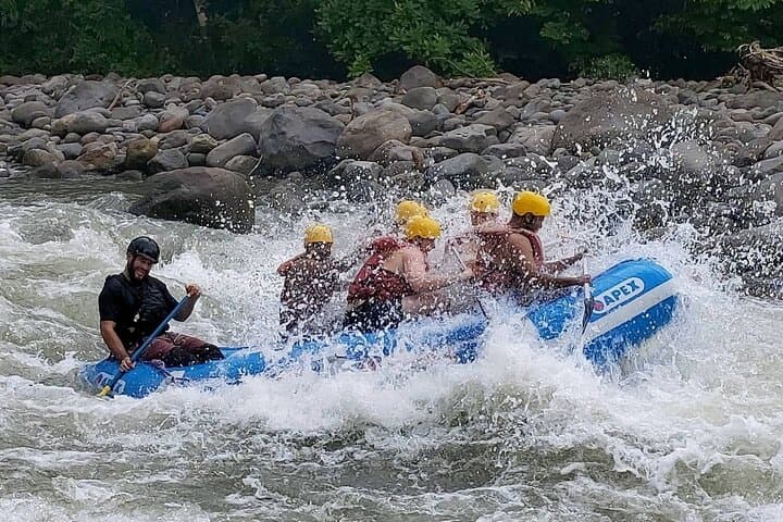One-Day Adrenaline in La Fortuna: Canyoning, Rafting, Zipline & Hot Springs photo 4