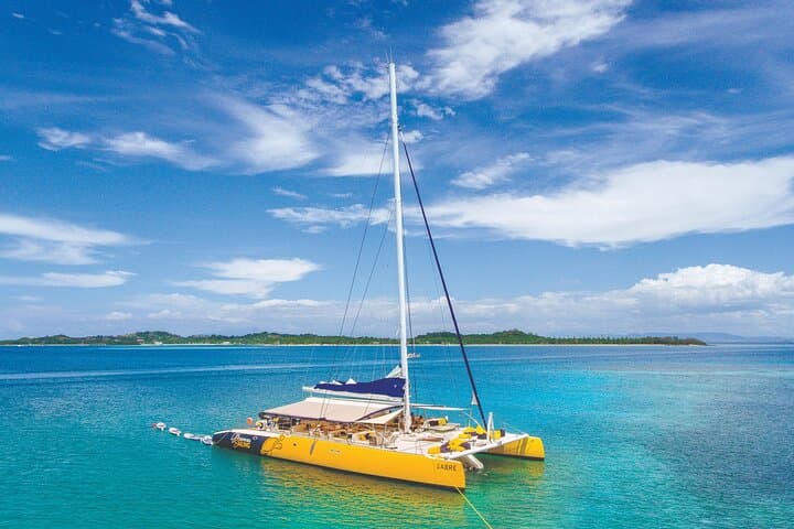 Full-Day Sailing in the Mamanuca Islands aboard SABRE — Fiji Catamaran Cruise