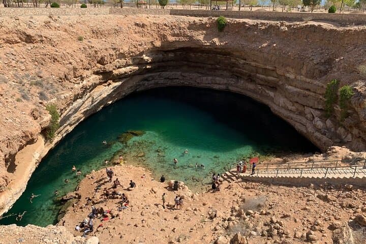 Private 2-Day Wadi Shab & Bimmah Sinkhole Tour from Muscat photo 4