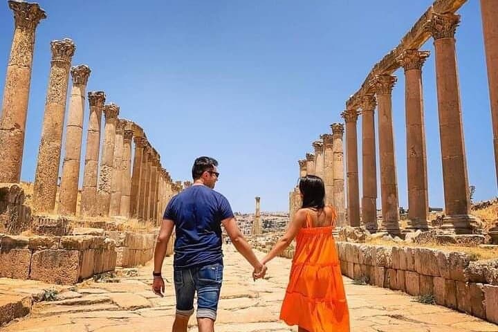 Full-Day Jerash, Ajloun & Umm Qais Tour from Amman — Roman Ruins, Castles & Panoramas